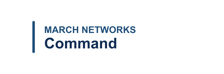 March Networks Command