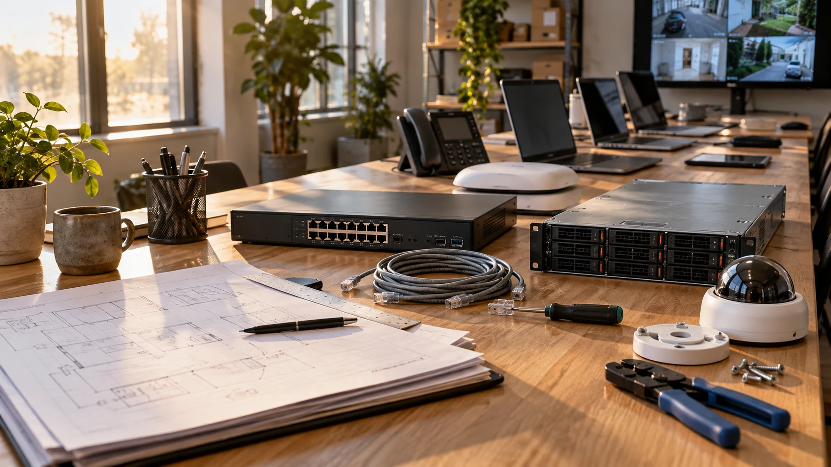Technology equipment and infrastructure planning workspace