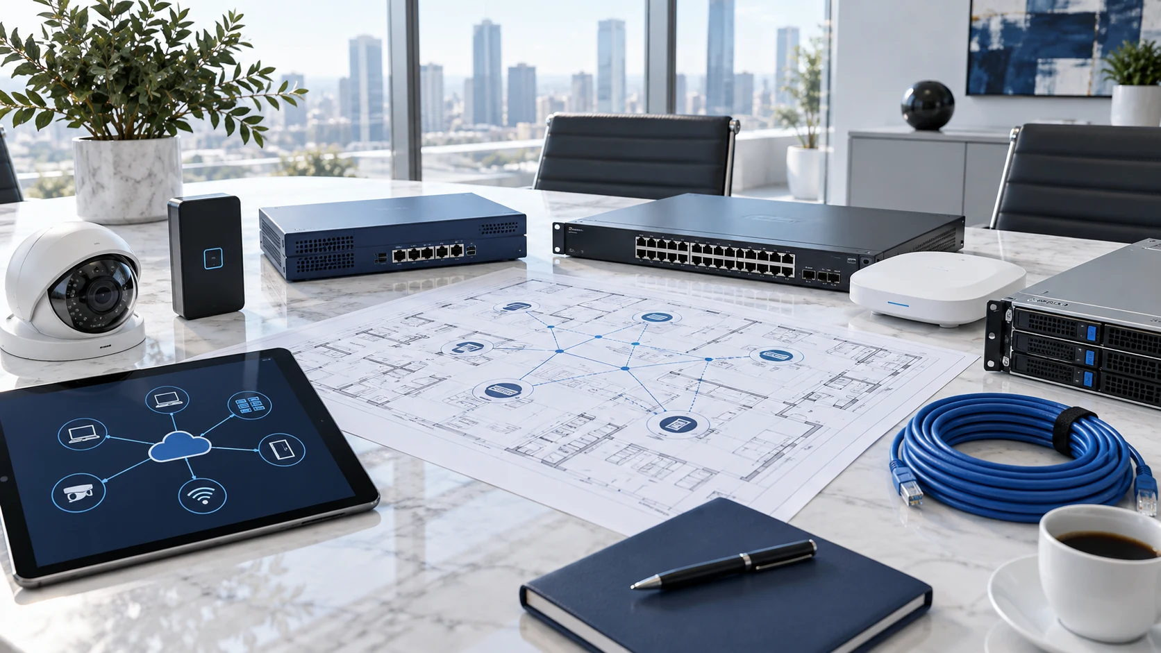 Technology equipment and infrastructure planning workspace