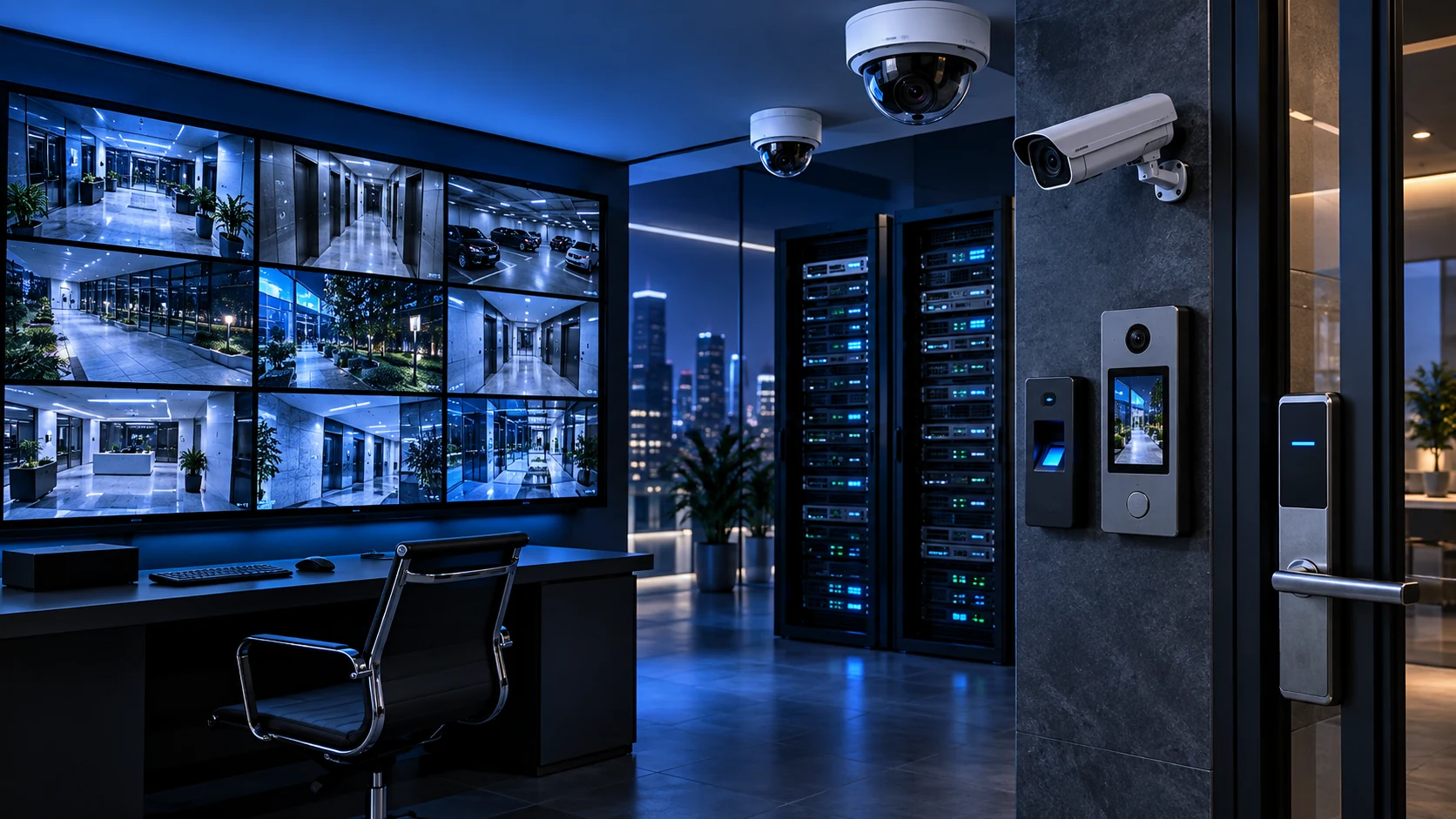 CCTV cameras, recording and smart security equipment