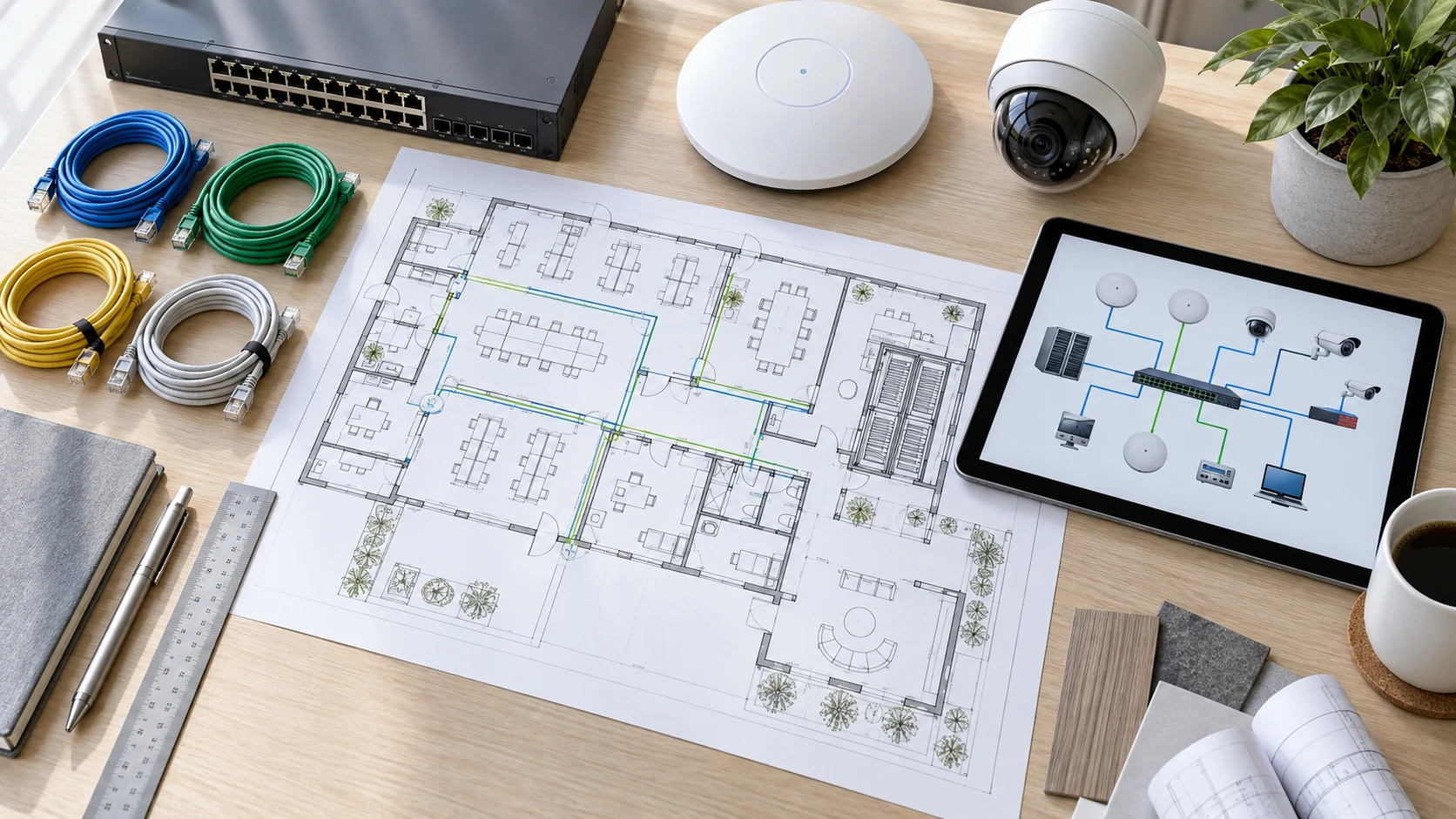 Technology equipment and infrastructure planning workspace